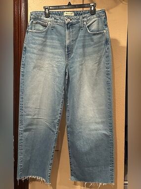 Madewell curvy vintage wide leg crop Jean NWT